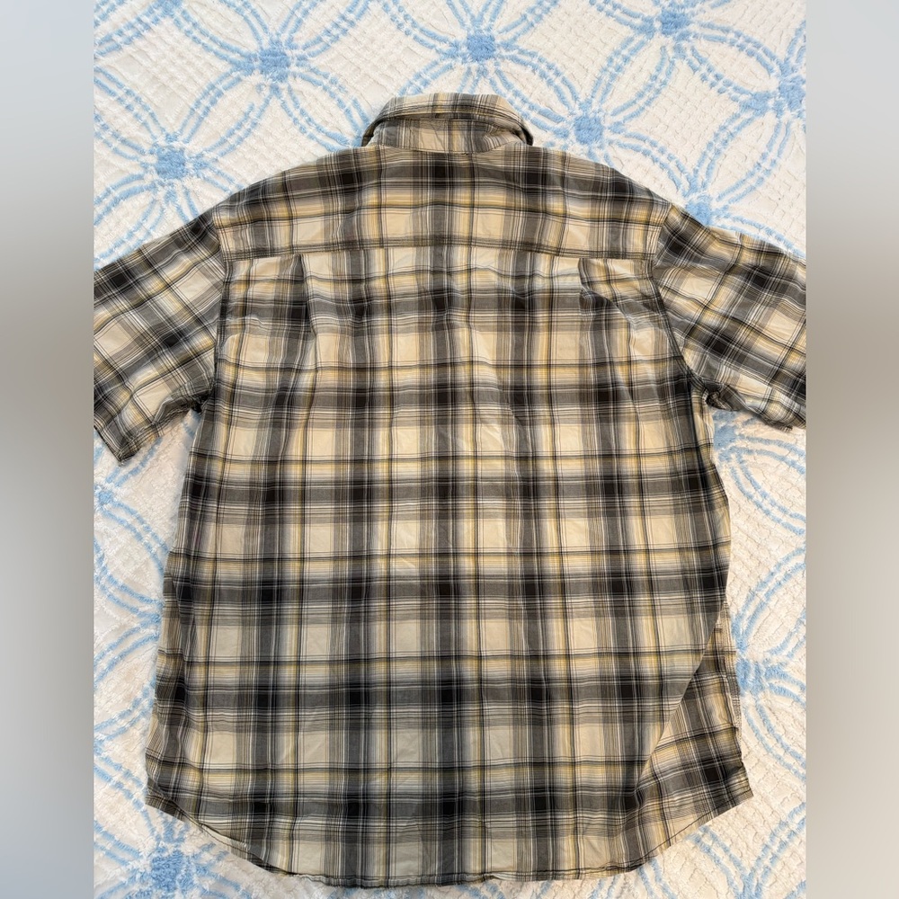 (2) Men’s Carhartt snap up plaid shirts XL - Picture 12 of 13
